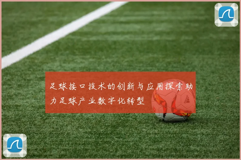 足球接口技术的创新与应用探索助力足球产业数字化转型