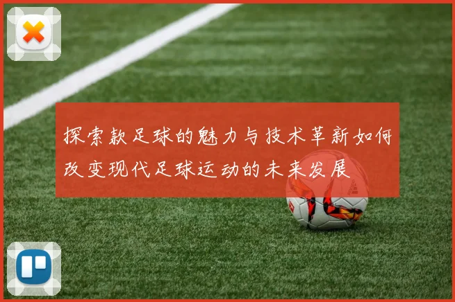 探索款足球的魅力与技术革新如何改变现代足球运动的未来发展